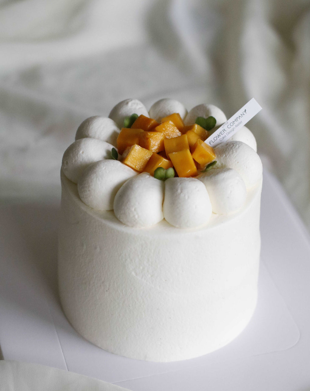 Fresh Mango Cloud chiffon cream cake
