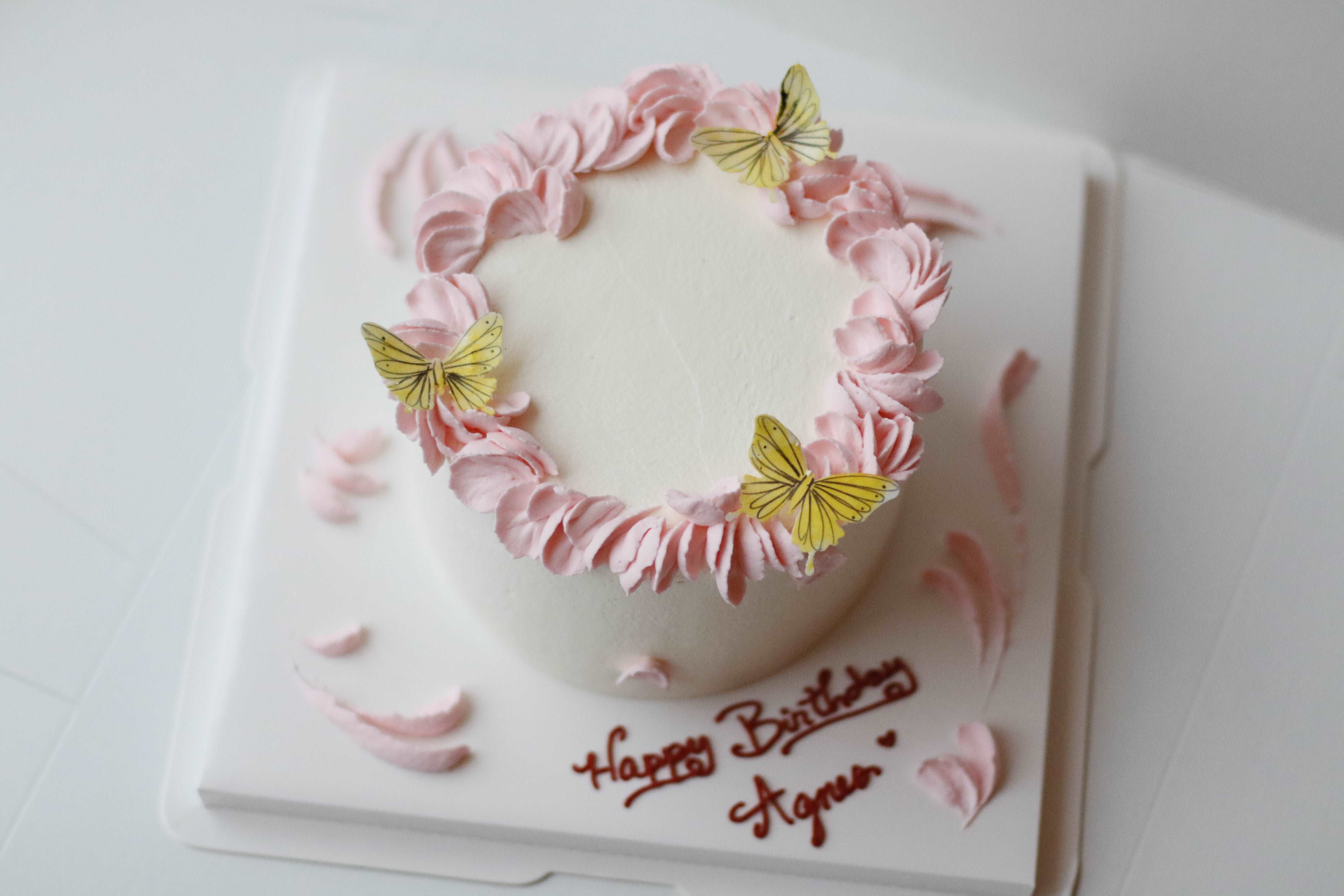 Osmanthus Oolong cloud chiffon cream cake